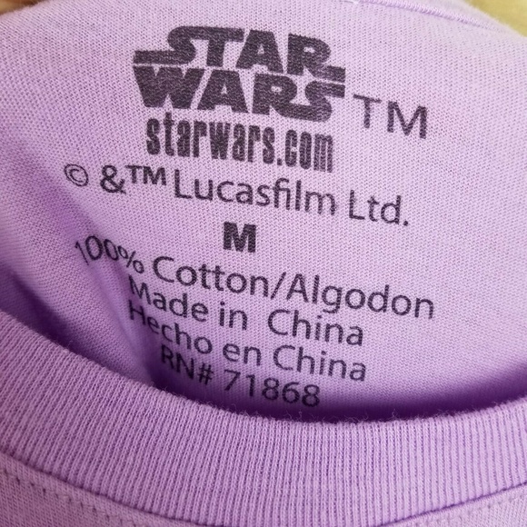 NWT Star Wars Mighty Fly for a Jedi T Shirt Sz S-L - Picture 3 of 4